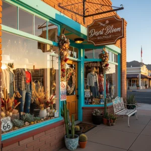 A boutique storefront named 