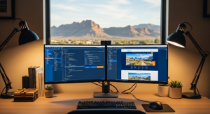 Kingman AZ web developer implementing expert SEO strategies to help local businesses beat the competition.