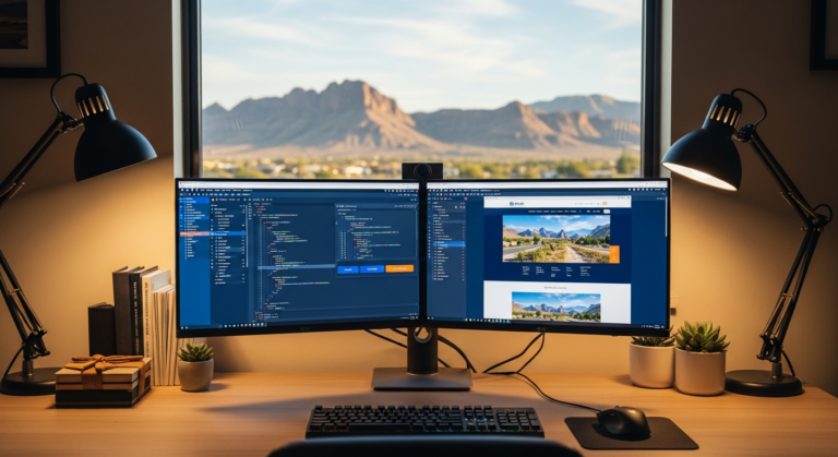 Kingman AZ web developer implementing expert SEO strategies to help local businesses beat the competition.