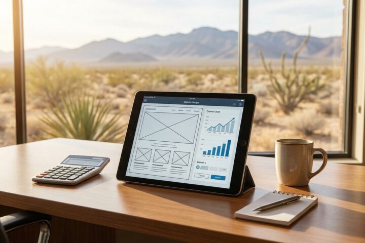 Small business website cost breakdown for Bullhead City and Mohave Valley web development in 2026.