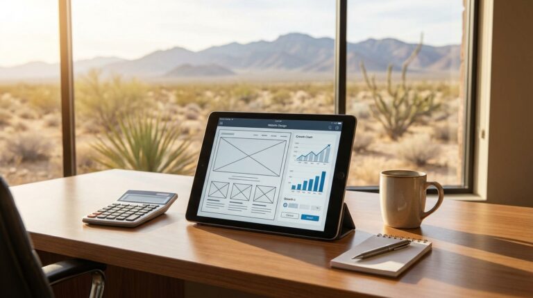 The Real Cost of a Small Business Website in Bullhead City: A 2026 Budget Guide 1 Small business website cost breakdown for Bullhead City and Mohave Valley web development in 2026.